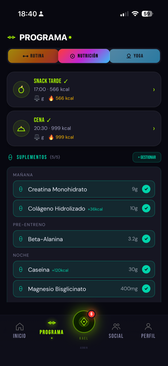 Suplementos completos