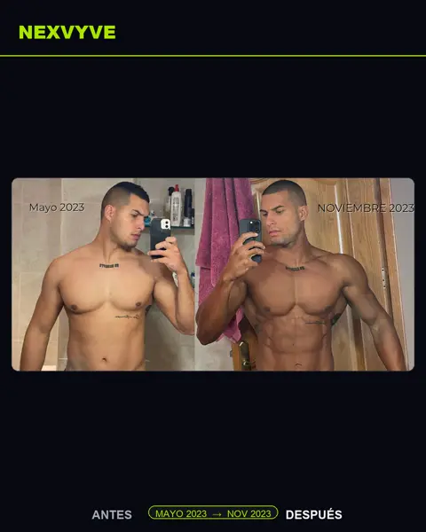 Before and after of a client of the method KAEL is built on