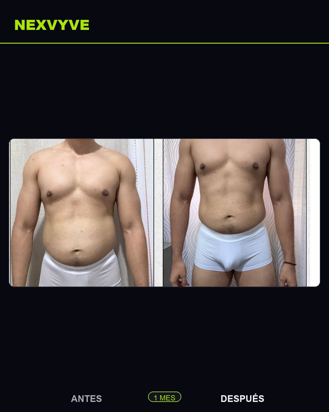 Transformación real con NEXVYVE — antes y después